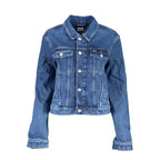 Tommy Hilfiger Blue Cotton Women Jacket - Zeiniez