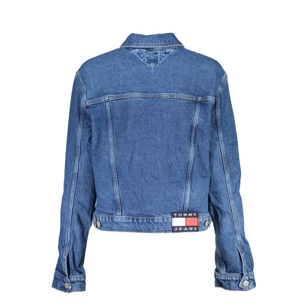 Tommy Hilfiger Blue Cotton Women Jacket - Zeiniez