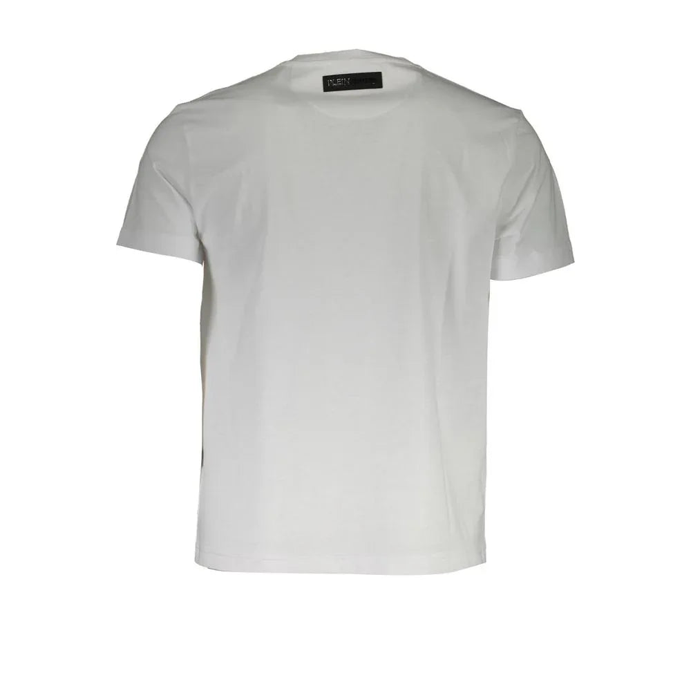 Plein Sport White Cotton Men's T-Shirt - Zeiniez