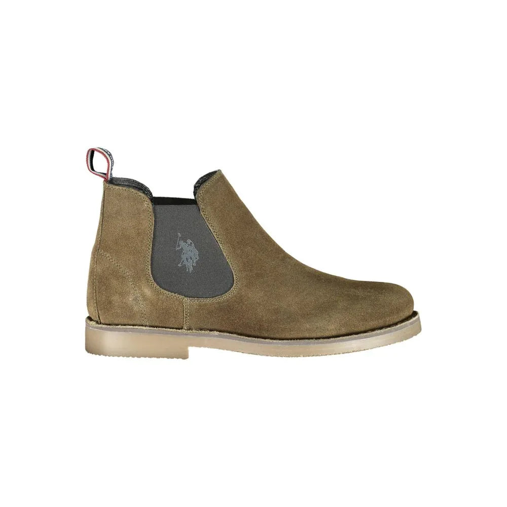 U.S. POLO ASSN. Verde Pelle Men Ankle Boot - Zeiniez
