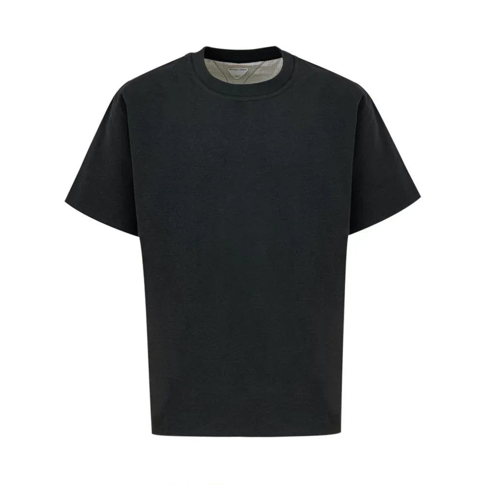 Bottega Veneta Gray Cotton T-Shirt - Zeiniez