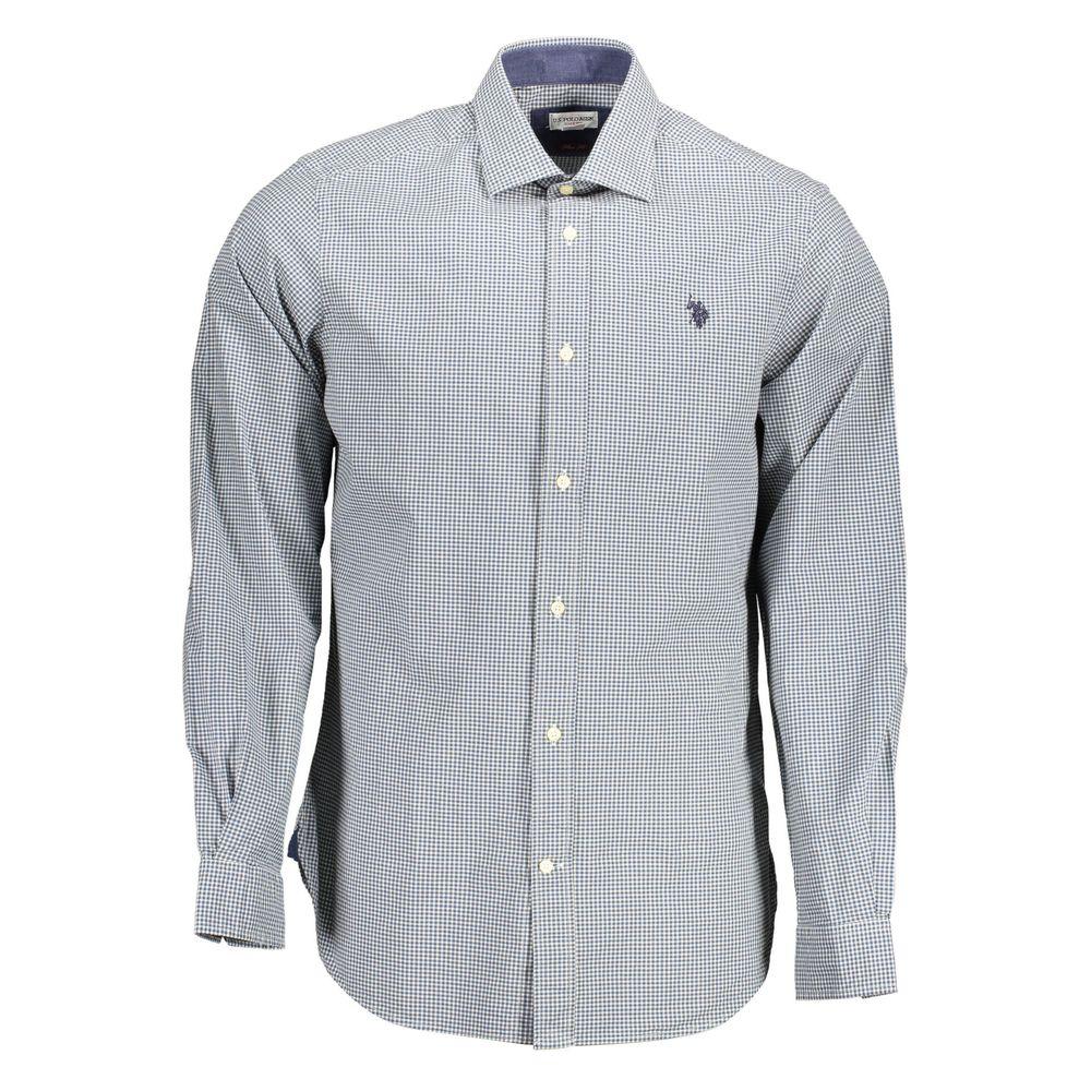U.S. POLO ASSN. Azzurro Cotton Mens Shirt - Zeiniez