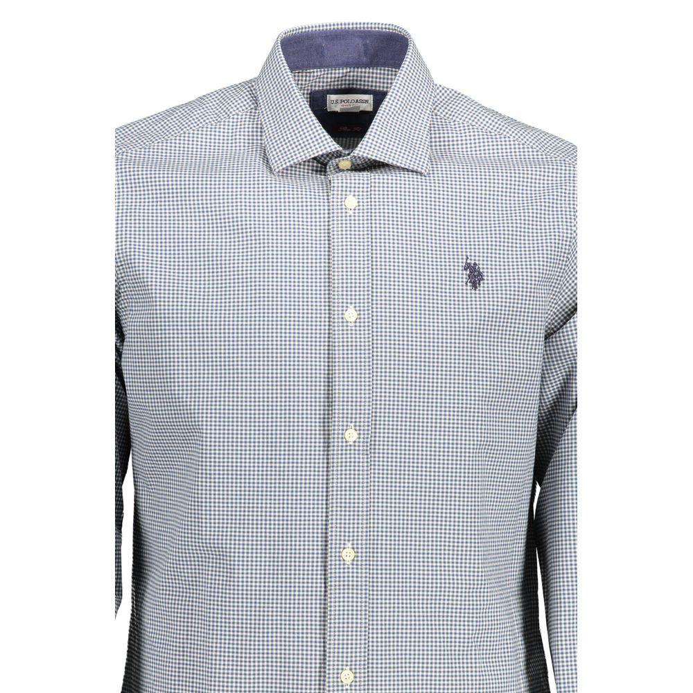 U.S. POLO ASSN. Azzurro Cotton Mens Shirt - Zeiniez