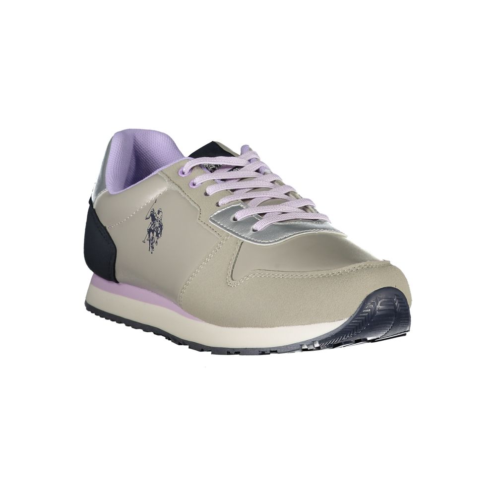 U.S. POLO ASSN. Argento Polyester Women Sneaker - Zeiniez