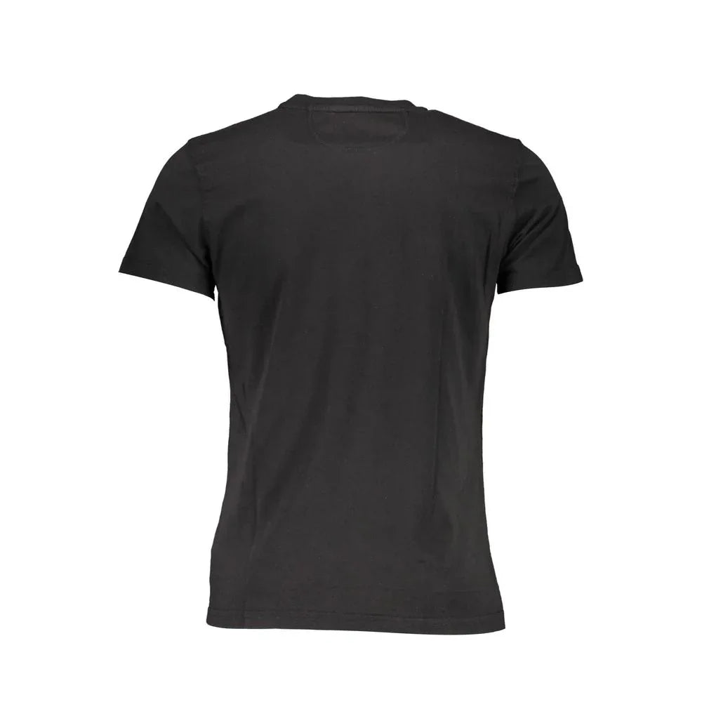 La Martina Black Cotton Men's T-Shirt - Zeiniez