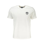 North Sails Bianco Cotton Men T-Shirt - Zeiniez
