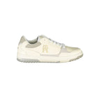 Tommy Hilfiger Beige Sports Sneakers with Unique Embroidery - Zeiniez