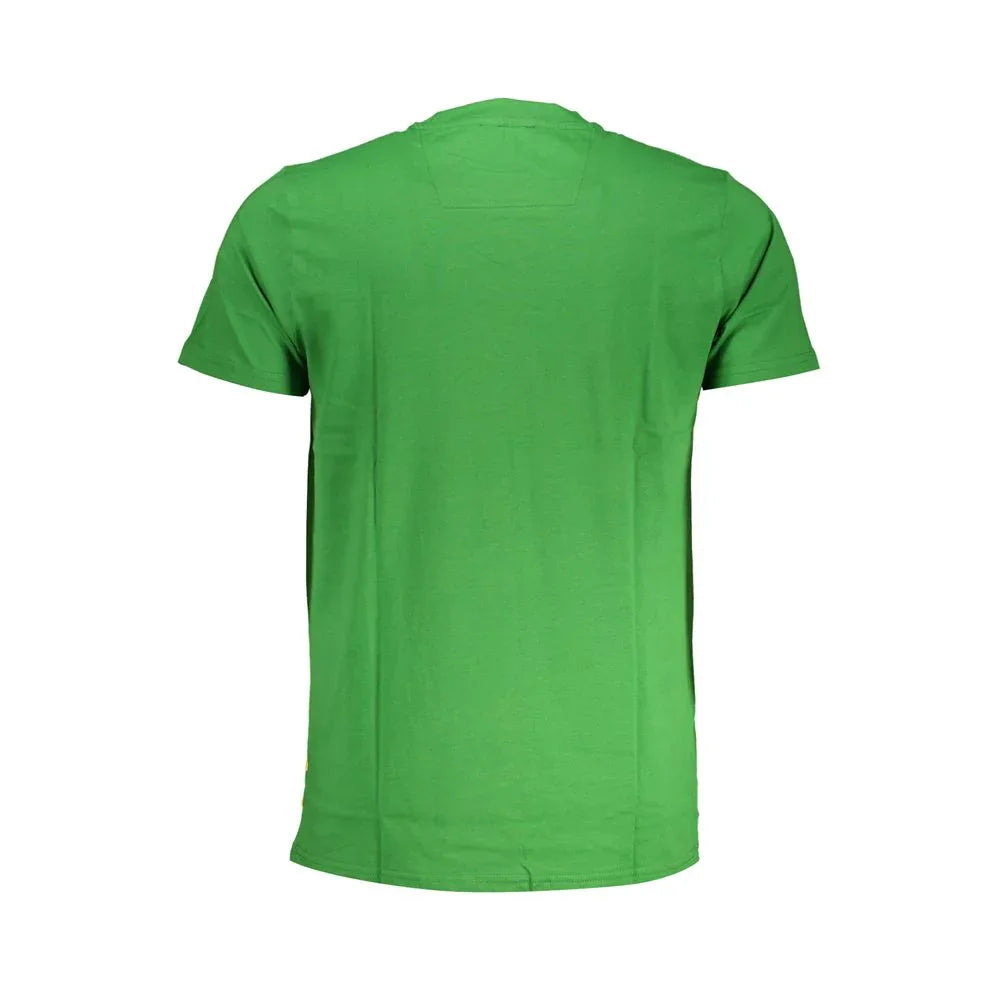Cavalli Class Verde Cotton Men T-Shirt - Zeiniez