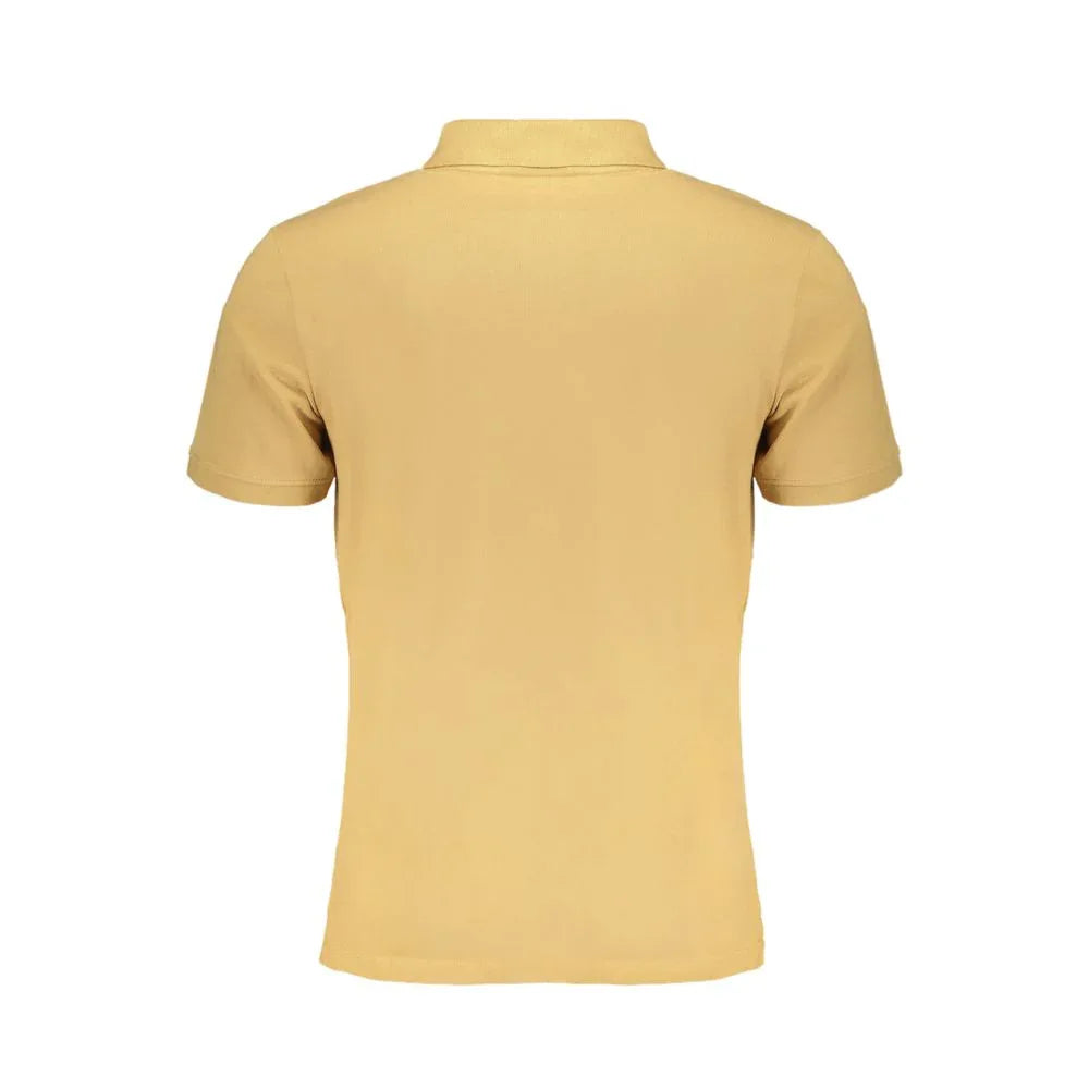 Timberland Beige Cotton Polo Shirt - Zeiniez