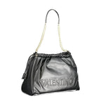 Mario Valentino Black Polyurethane Women Shoulder Bag