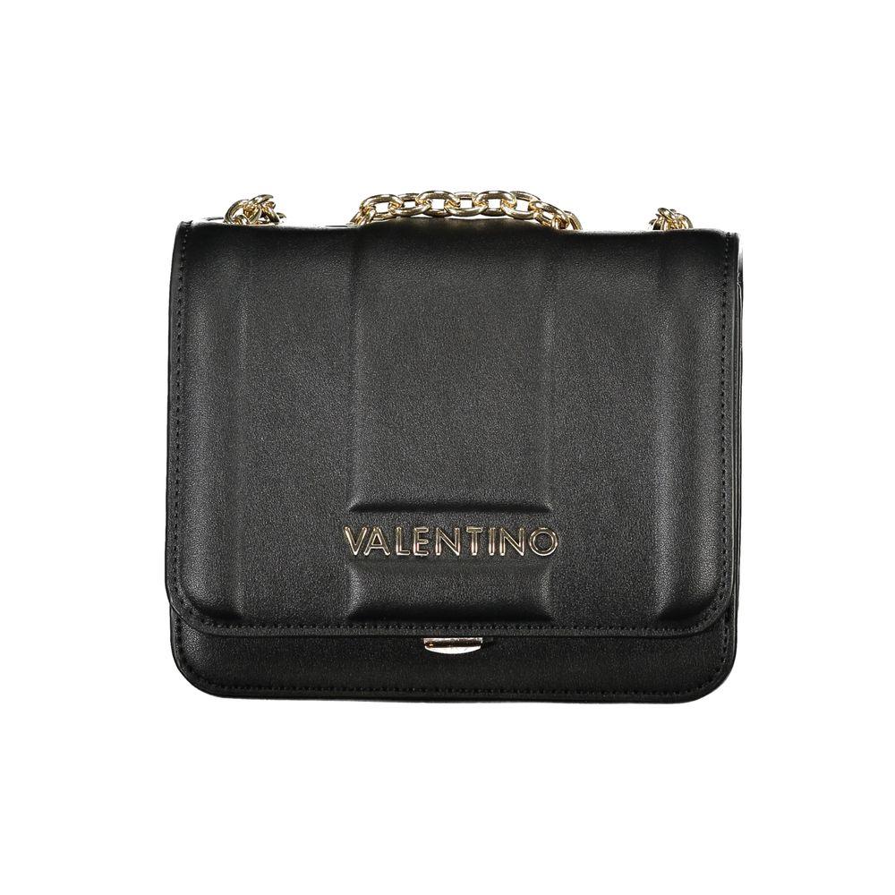 Mario Valentino Nero Polyurethane Women Shoulder Bag - Zeiniez