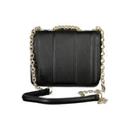 Mario Valentino Nero Polyurethane Women Shoulder Bag - Zeiniez