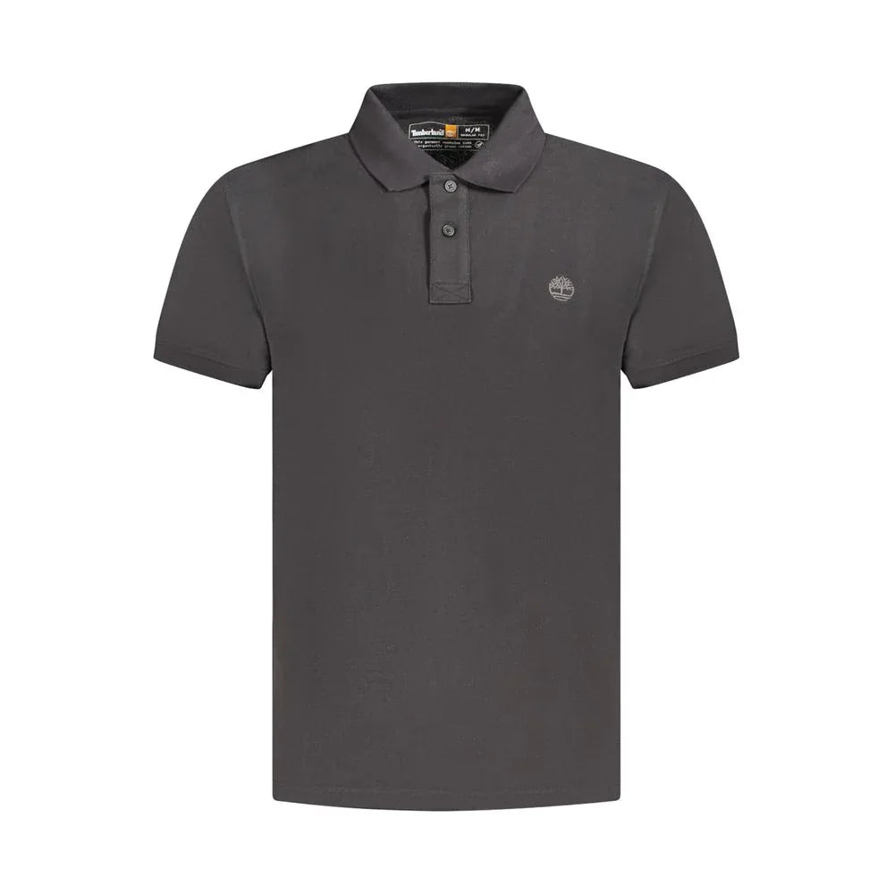 Timberland Black Cotton Men's Polo Shirt - Zeiniez