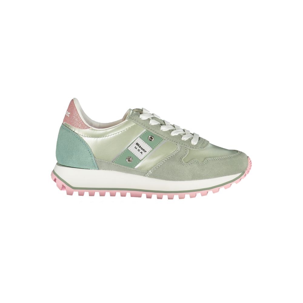 Blauer Verde Poliestere Women Sneaker - Zeiniez