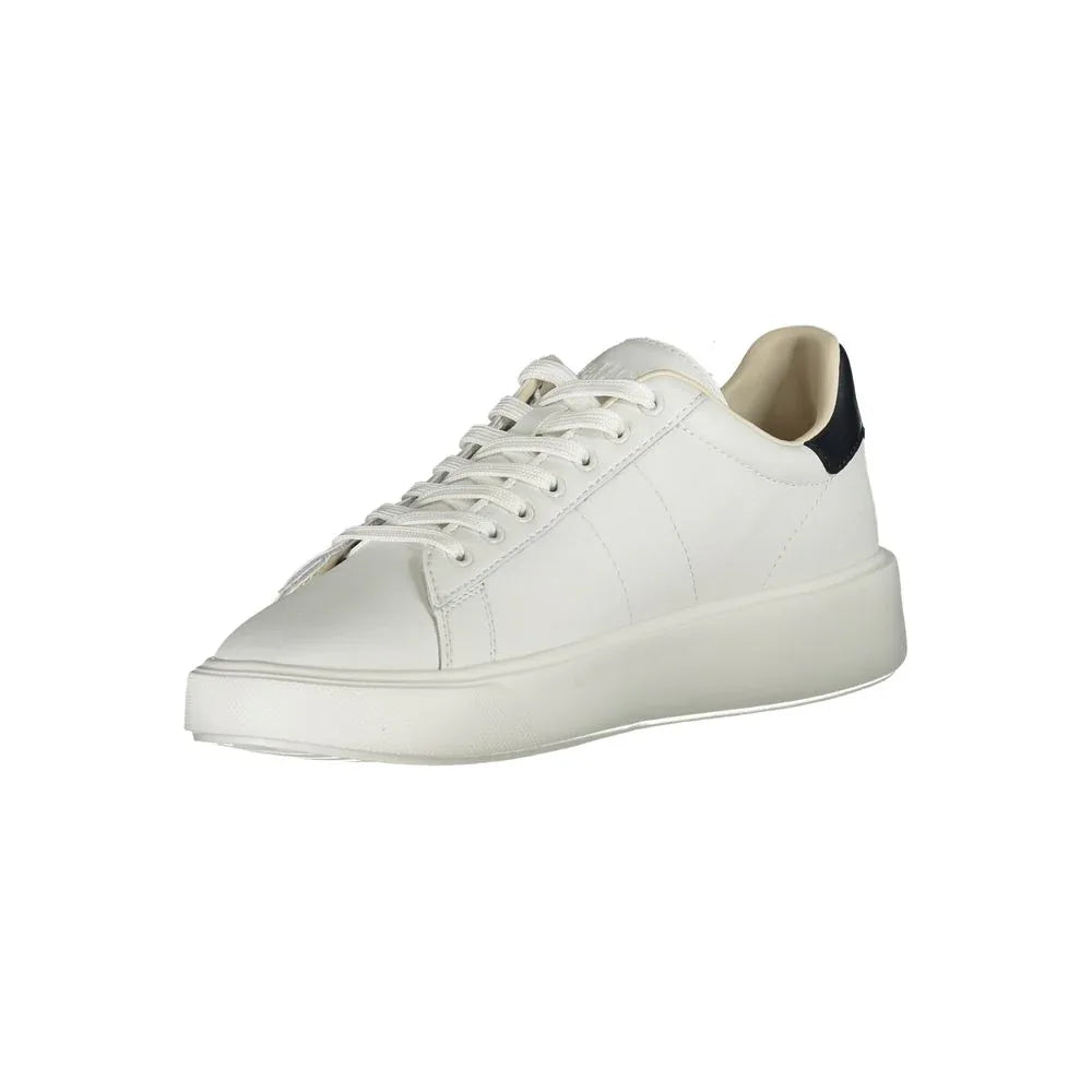 Blauer White Polyurethane Men Sneaker - Zeiniez