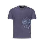 Napapijri Blu Cotton Men T-Shirt - Zeiniez