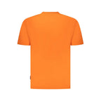 Napapijri Arancione Cotton Men T-Shirt - Zeiniez