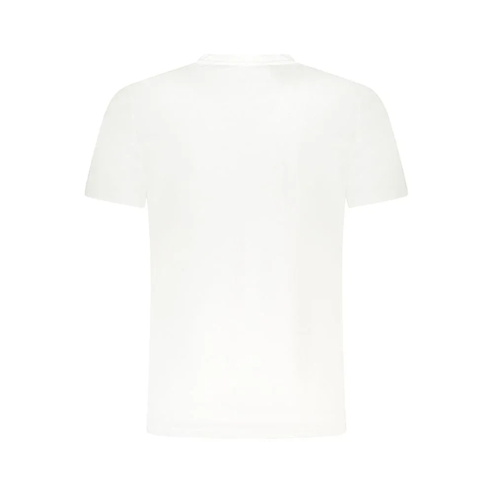 Cavalli Class Bianco Cotton Men T-Shirt - Zeiniez