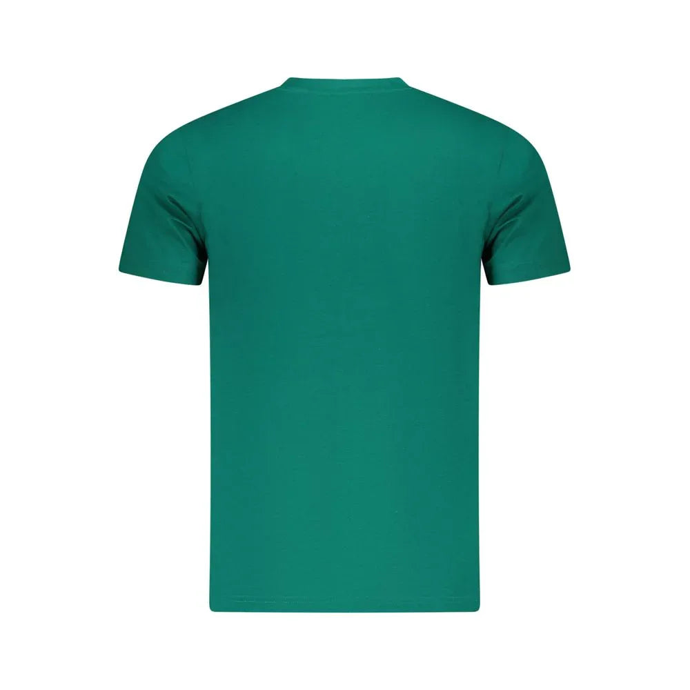 Cavalli Class Verde Cotton Men T-Shirt - Zeiniez