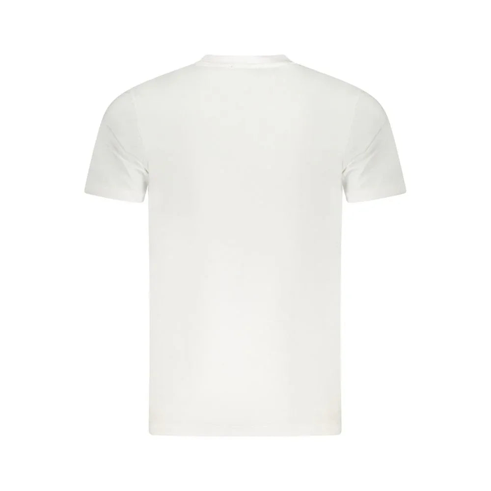 Cavalli Class Bianco Cotton Men T-Shirt - Zeiniez