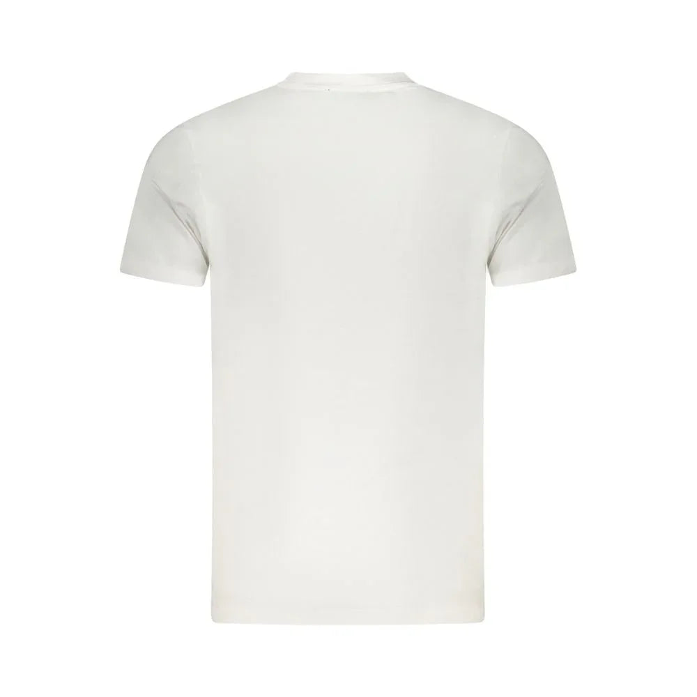 Cavalli Class Bianco Cotton Men T-Shirt - Zeiniez
