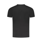 Cavalli Class Black Cotton Men T-Shirt - Zeiniez