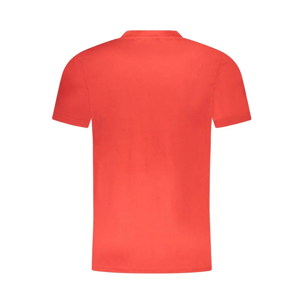 Cavalli Class Red Cotton Men's T-Shirt - Zeiniez