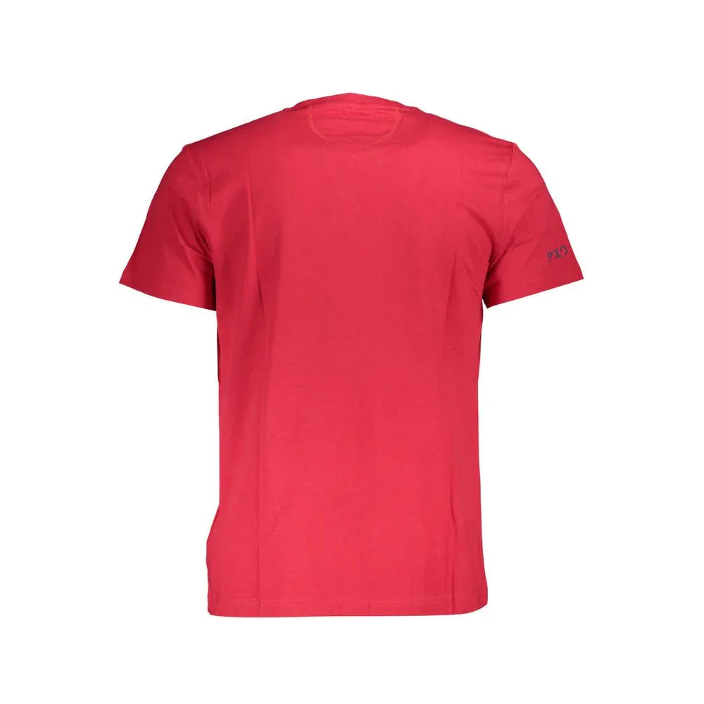 La Martina Rosso Cotton Men's T-Shirt - Zeiniez