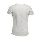 Tommy Hilfiger Grigio Cotton Male T-Shirt - Zeiniez