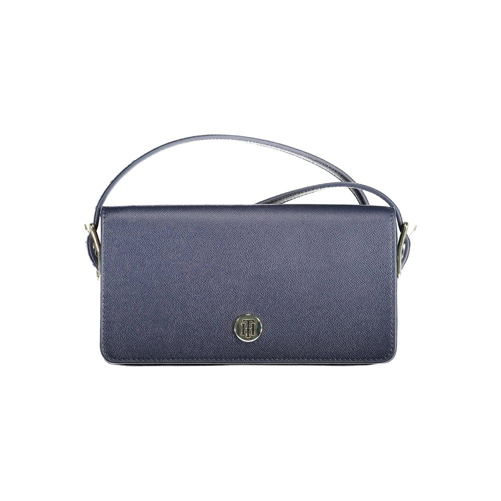 Tommy Hilfiger Blue Polyurethane Women Handbag - Zeiniez