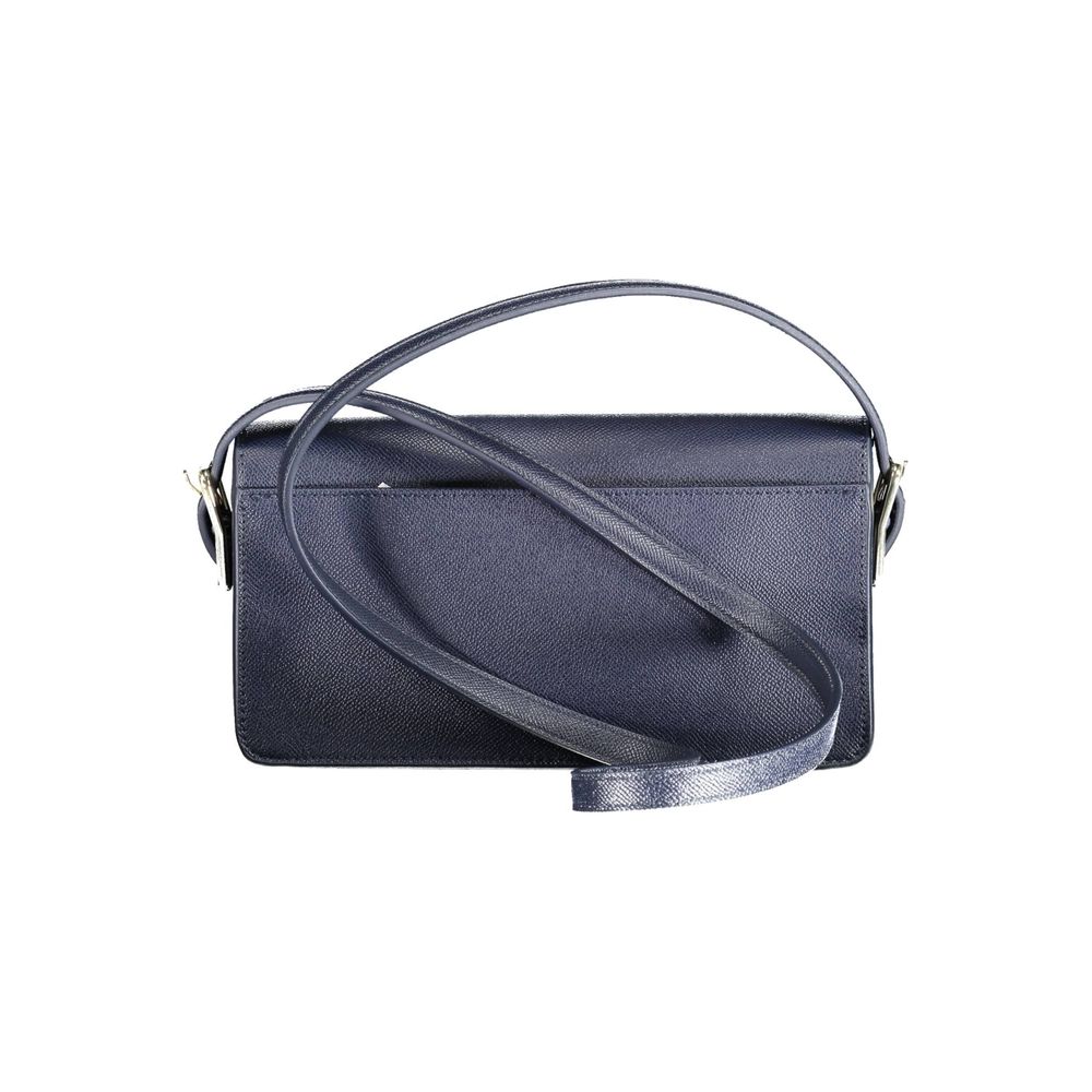 Tommy Hilfiger Blue Polyurethane Women Handbag - Zeiniez