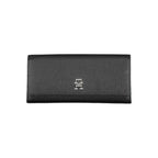 Tommy Hilfiger Black Polyurethane Women Wallet - Zeiniez