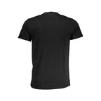 Cavalli Class Black Cotton Men T-Shirt - Zeiniez