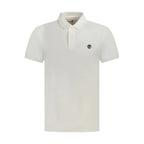 Timberland Bianco Cotton Men Polo Shirt - Zeiniez