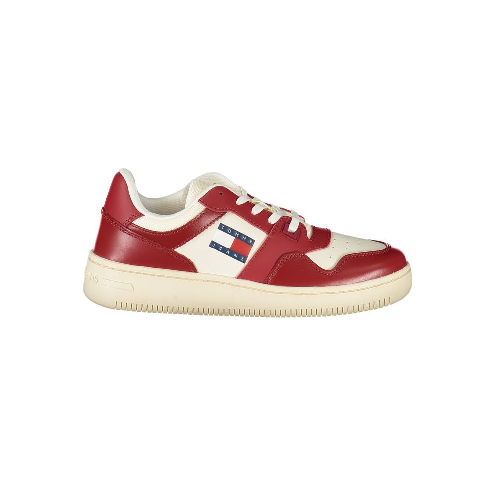 Tommy Hilfiger Rosso Leather Women Sneaker - Zeiniez