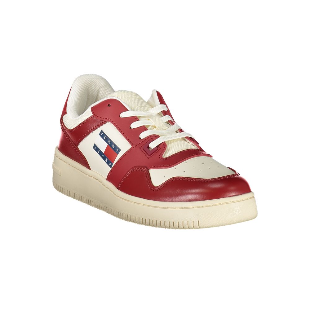 Tommy Hilfiger Rosso Leather Women Sneaker - Zeiniez