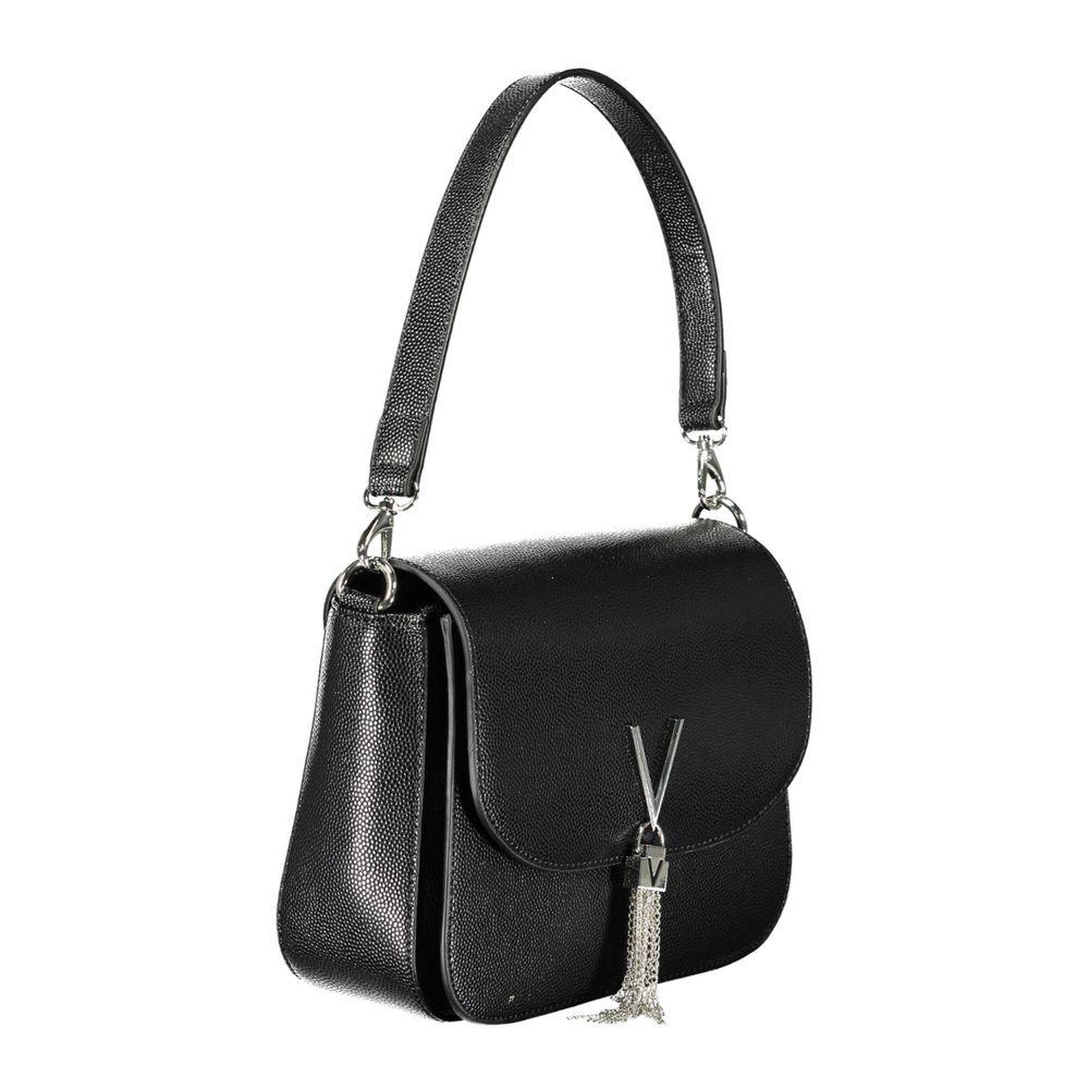 Mario Valentino Black Polyurethane Women Handbag