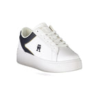 Tommy Hilfiger Bianco Polyurethane Women Sneaker - Zeiniez