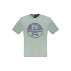 North Sails Verde Cotton Men T-Shirt - Zeiniez