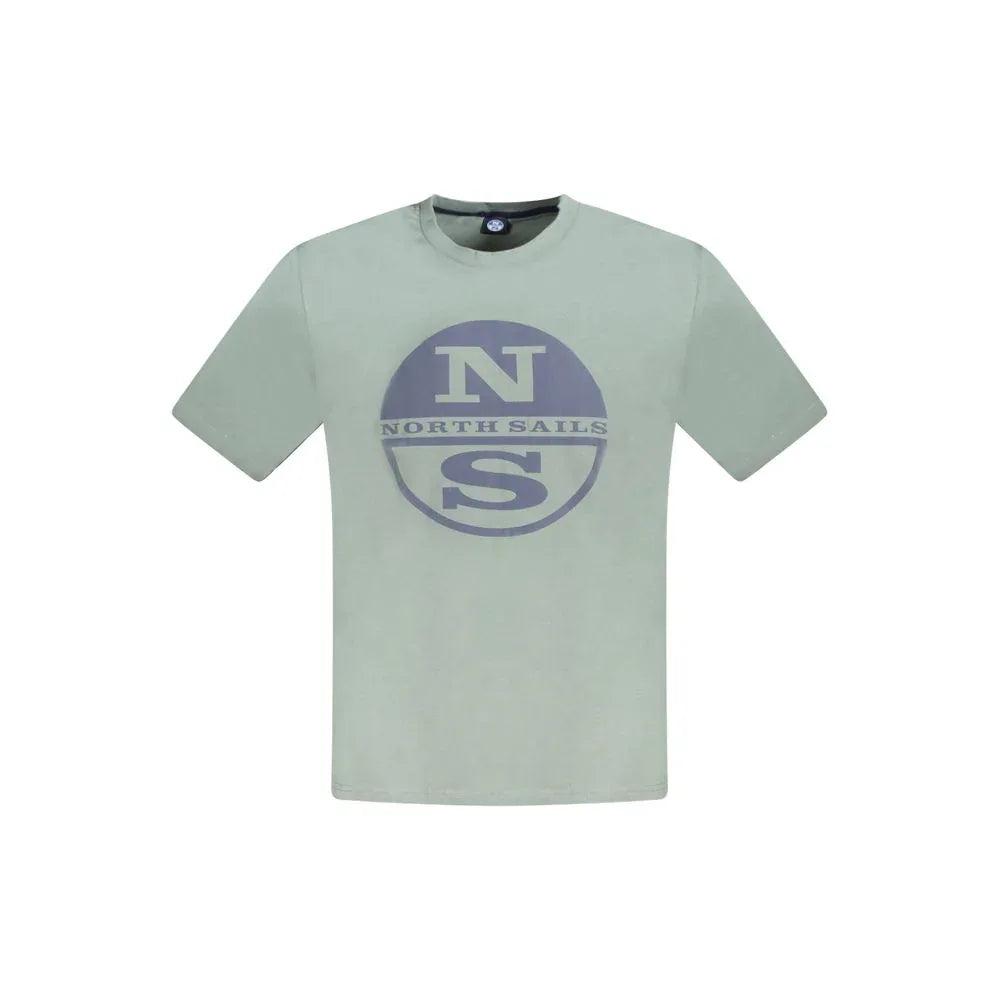 North Sails Verde Cotton Men T-Shirt - Zeiniez