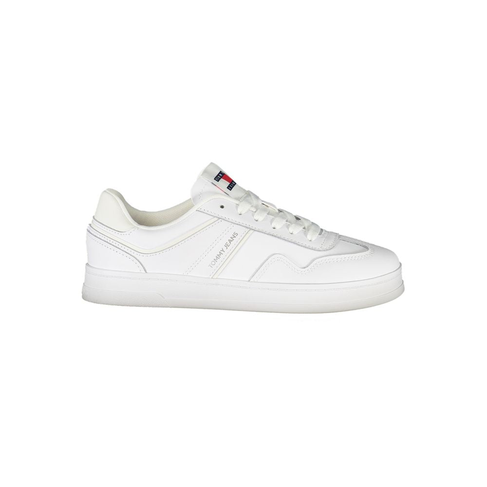 Tommy Hilfiger Bianco Polyurethane Women Sneaker - Zeiniez