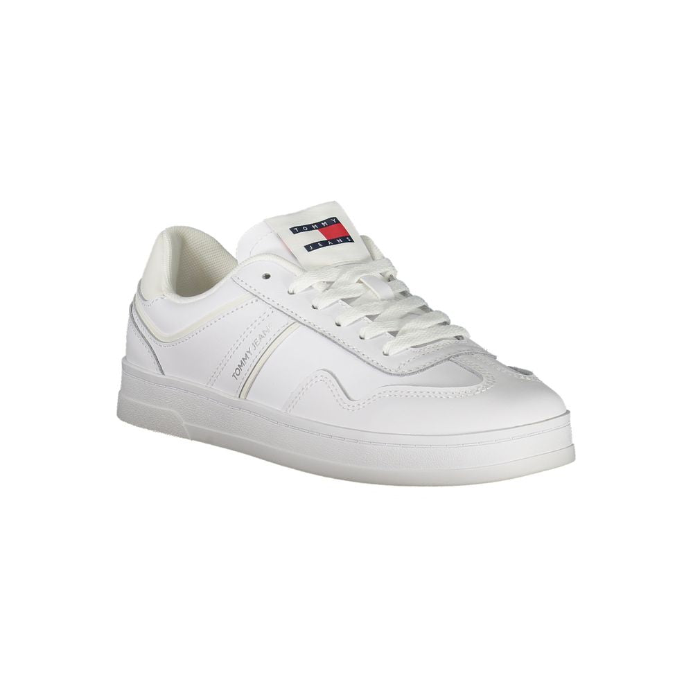 Tommy Hilfiger Bianco Polyurethane Women Sneaker - Zeiniez