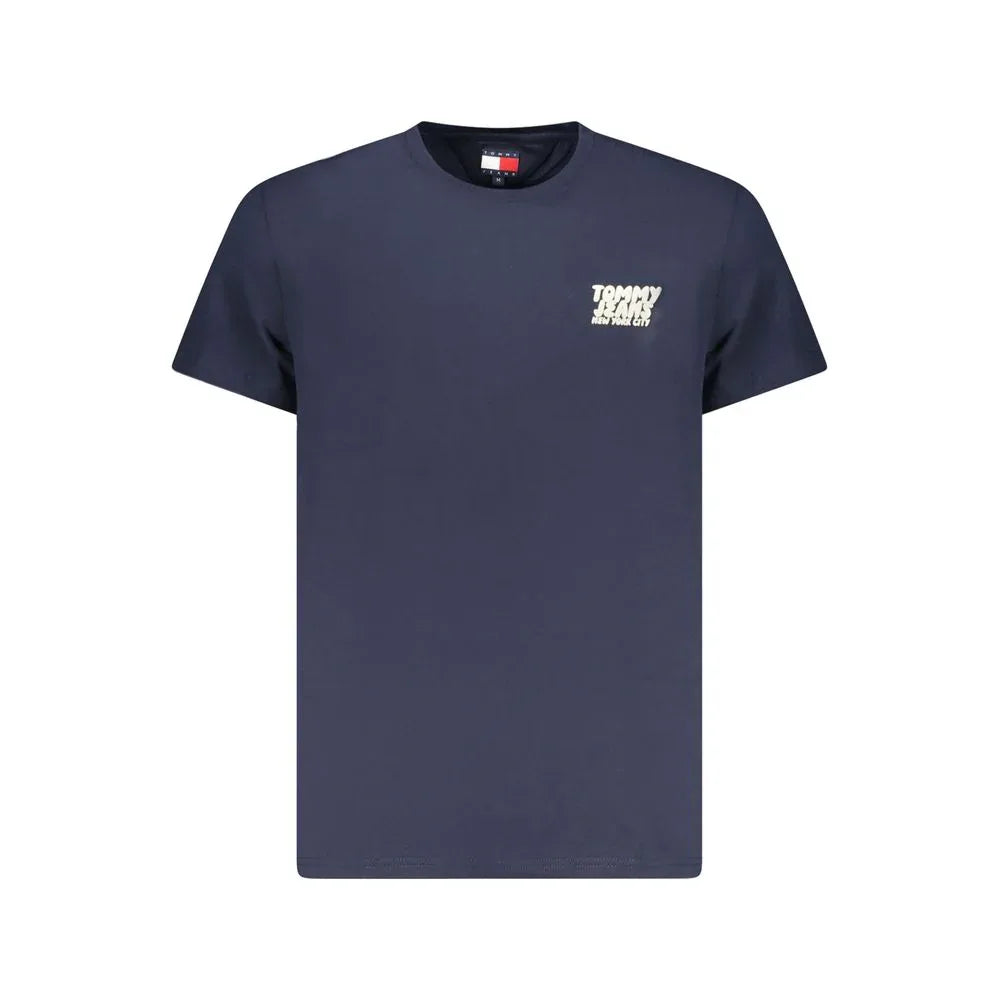 Tommy Hilfiger Blue Cotton Men T-Shirt - Zeiniez