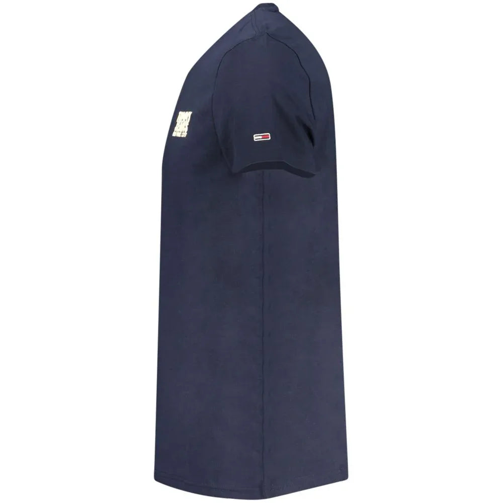 Tommy Hilfiger Blue Cotton Men T-Shirt - Zeiniez