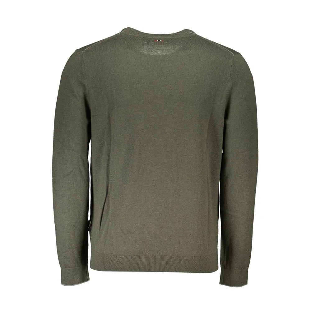Napapijri Green Fabric Men Sweater - Zeiniez