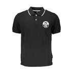 North Sails Black Cotton Men Polo Shirt - Zeiniez