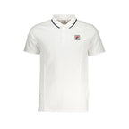 Fila White Cotton Men's Polo Shirt - Zeiniez