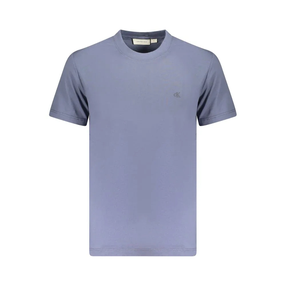 Calvin Klein Blue Cotton Men T-Shirt - Zeiniez