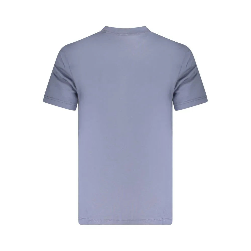 Calvin Klein Blue Cotton Men T-Shirt - Zeiniez