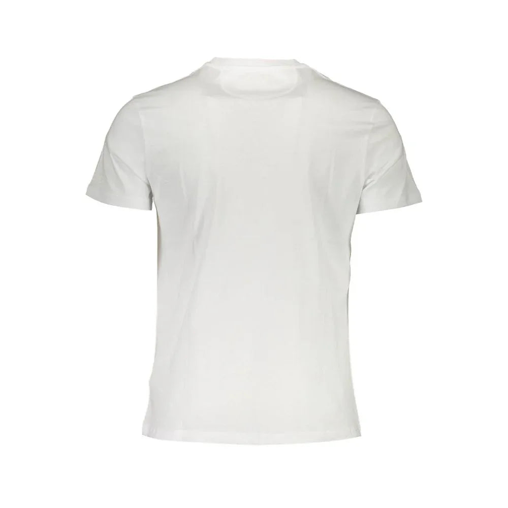 La Martina Bianco Cotton Men's T-Shirt - Zeiniez